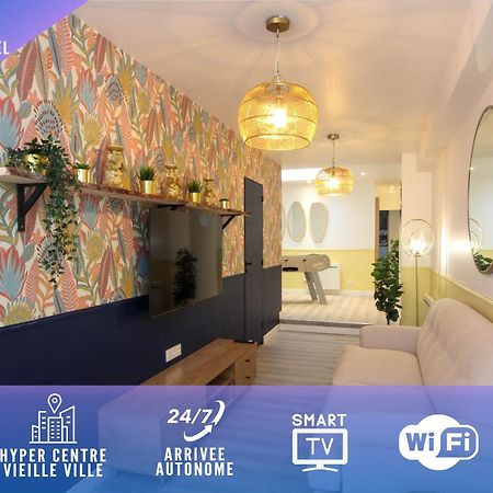 Au Nouveau Boulonnais - 4 Appartements Charmants Pour Couples, Familles Et Groupe D'Amis, Vieille Ville Et Centre Ville De Boulogne Sur Mer ภายนอก รูปภาพ