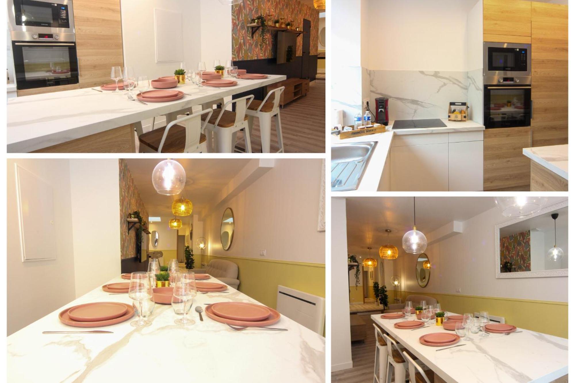 Au Nouveau Boulonnais - 4 Appartements Charmants Pour Couples, Familles Et Groupe D'Amis, Vieille Ville Et Centre Ville De Boulogne Sur Mer ภายนอก รูปภาพ