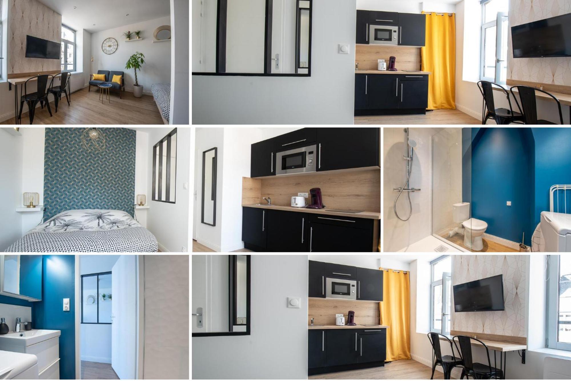 Au Nouveau Boulonnais - 4 Appartements Charmants Pour Couples, Familles Et Groupe D'Amis, Vieille Ville Et Centre Ville De Boulogne Sur Mer ภายนอก รูปภาพ